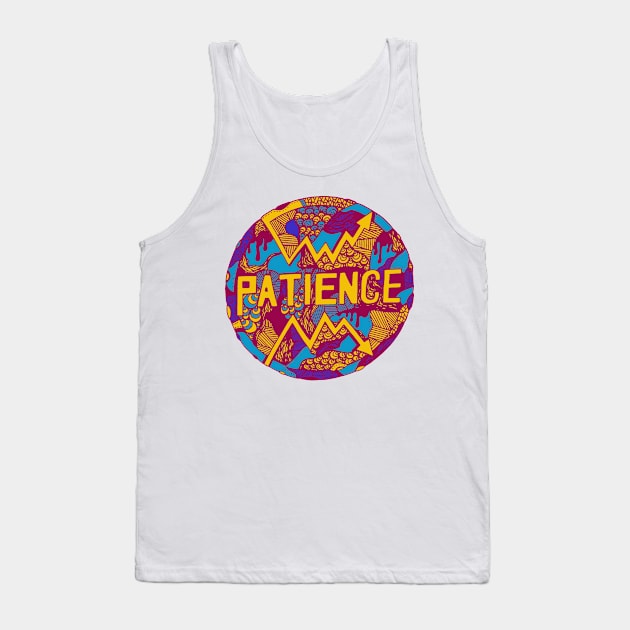 Triad Circle of Patience Tank Top by kenallouis